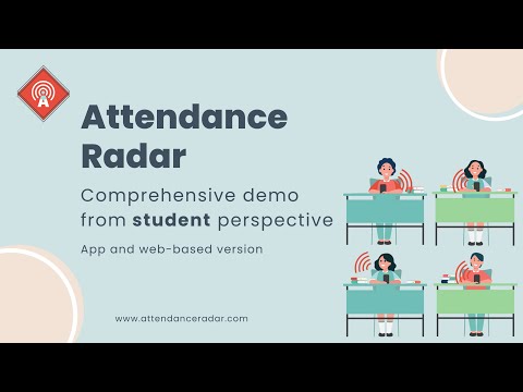 Tracking student attendance with Attendance Radar: Student Demo