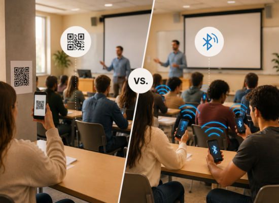 QR code attendance vs Bluetooth attendance: a comparison for university instructors